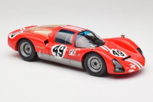 Porsche 906K #49 R. Vogele / J. Siffert 12 Hours of Sebring 1966 Minichamps 1:18 100666149 Metalas - nuotrauka 6 iš 8
