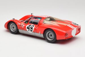 Porsche 906K #49 R. Vogele / J. Siffert 12 Hours of Sebring 1966 Minichamps 1:18 100666149 Metalas - nuotrauka 7 iš 8
