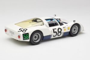 Porsche 906K #58 G. Klass / R. Stommelen 24 Hours of Le Mans 1966 Minichamps 1:18 100666158 Metalas - nuotrauka 3 iš 8