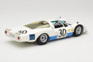 Porsche 906 LE #30 J. Siffert / C. Davis GT Class Winner Le Mans 1966 Minichamps 1:18 100666130 Metalas - nuotrauka 3 iš 8