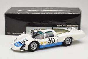 Porsche 906 LE #30 J. Siffert / C. Davis GT Class Winner Le Mans 1966 Minichamps 1:18 100666130 Metalas - nuotrauka 8 iš 8