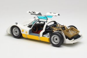 Porsche 906LH #32 Porsche System Engineering G. Schutz / P. De Klerk 24 Hours of Le Mans 1966 Minichamps 1:18 100666132 Metal - nuotrauka 5 iš 8