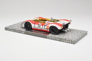 Porsche 908/02 Spyder #6 K. Lins / R. Attwood Nürburgring 1000km 1969 Minichamps 1:18 107692006 Metalas - nuotrauka 5 iš 6