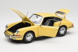 Porsche 911 901 Champagne Geltonas Kyosho 1:18 08969Y Metalas - nuotrauka 2 iš 8