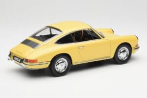 Porsche 911 901 Champagne Geltonas Kyosho 1:18 08969Y Metalas - nuotrauka 3 iš 8
