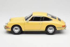 Porsche 911 901 Champagne Geltonas Kyosho 1:18 08969Y Metalas - nuotrauka 4 iš 8