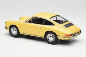 Porsche 911 901 Champagne Geltonas Kyosho 1:18 08969Y Metalas - nuotrauka 7 iš 8