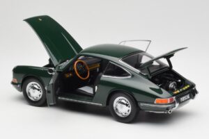 Porsche 911 901 Irish Žalias Kyosho 1:18 08969G Metalas - nuotrauka 5 iš 8