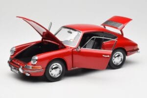 Porsche 911 901 Signal Raudonas Kyosho 1:18 08969R Metalas - nuotrauka 2 iš 8