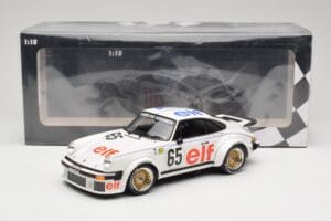 Porsche 934 Kremer Racing #65 B. Wollek / D. Pironi / M-C. Beaumont 24 Hours of Le Mans 1976 Minichamps 1:18 155766465 Metala - nuotrauka 6 iš 6