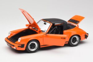 Porsche 911 930 Carrera 3.2 Targa Oranžinis Minichamps 1:18 100063064 Metalas - nuotrauka 2 iš 8