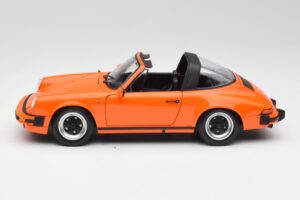 Porsche 911 930 Carrera 3.2 Targa Oranžinis Minichamps 1:18 100063064 Metalas - nuotrauka 4 iš 8