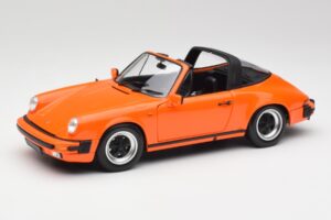 Porsche 911 930 Carrera 3.2 Targa Oranžinis Minichamps 1:18 100063064 Metalas