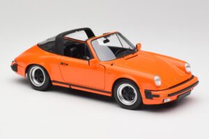 Porsche 911 930 Carrera 3.2 Targa Oranžinis Minichamps 1:18 100063064 Metalas - nuotrauka 6 iš 8