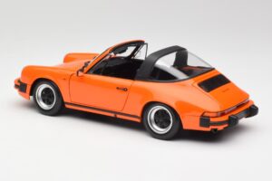 Porsche 911 930 Carrera 3.2 Targa Oranžinis Minichamps 1:18 100063064 Metalas - nuotrauka 7 iš 8
