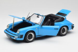 Porsche 911 930 Carrera Kabrioletas Mėlynas Minichamps 1:18 100063032 Metalas - nuotrauka 2 iš 8
