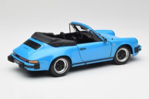 Porsche 911 930 Carrera Kabrioletas Mėlynas Minichamps 1:18 100063032 Metalas - nuotrauka 3 iš 8