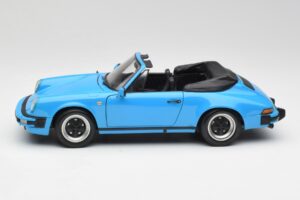 Porsche 911 930 Carrera Kabrioletas Mėlynas Minichamps 1:18 100063032 Metalas - nuotrauka 4 iš 8