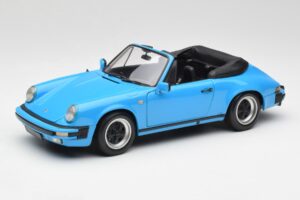 Porsche 911 930 Carrera Kabrioletas Mėlynas Minichamps 1:18 100063032 Metalas