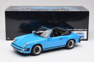 Porsche 911 930 Carrera Kabrioletas Mėlynas Minichamps 1:18 100063032 Metalas - nuotrauka 8 iš 8