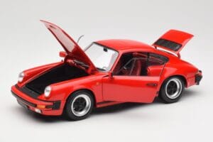 Porsche 911 930 Carrera 3.2 Guards Red Minichamps 1:18 100063021 Metalas - nuotrauka 2 iš 8