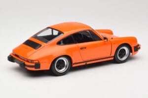 Porsche 911 930 Carrera 3.2 Signal Orange Minichamps 1:18 100063025 Metalas - nuotrauka 3 iš 8
