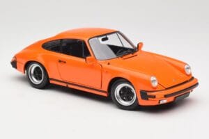 Porsche 911 930 Carrera 3.2 Signal Orange Minichamps 1:18 100063025 Metalas - nuotrauka 6 iš 8