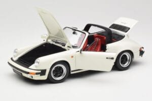 Porsche 911 930 Carrera Targa 3.2 Grand Prix White Minichamps 1:18 100063062 Metalas - nuotrauka 2 iš 8