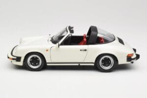 Porsche 911 930 Carrera Targa 3.2 Grand Prix White Minichamps 1:18 100063062 Metalas - nuotrauka 4 iš 8