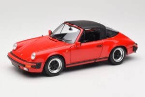 Porsche 911 930 Carrera Targa 3.2 Guards Red Minichamps 1:18 100063061 Metalas - nuotrauka 3 iš 9