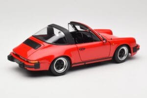 Porsche 911 930 Carrera Targa 3.2 Guards Red Minichamps 1:18 100063061 Metalas - nuotrauka 4 iš 9