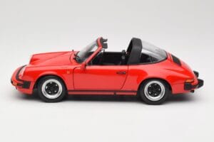 Porsche 911 930 Carrera Targa 3.2 Guards Red Minichamps 1:18 100063061 Metalas - nuotrauka 5 iš 9