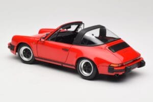 Porsche 911 930 Carrera Targa 3.2 Guards Red Minichamps 1:18 100063061 Metalas - nuotrauka 8 iš 9