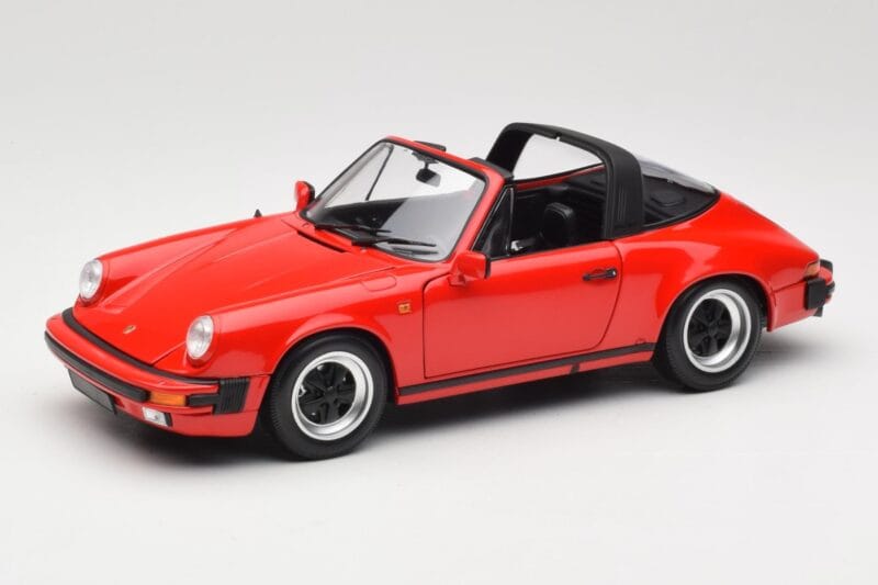 Porsche 911 930 Carrera Targa 3.2 Guards Red Minichamps 1:18 100063061 Metalas