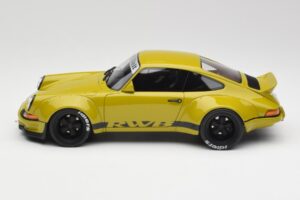 Porsche 911 930 RWB Classic Chaki GT Spirit 1:18 GT120 Derva - nuotrauka 3 iš 6