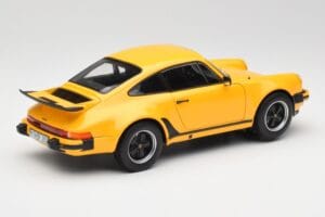 Porsche 911 930 Turbo 3.0 Geltonas Norev 1:18 187579 Metalas - nuotrauka 3 iš 8