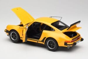 Porsche 911 930 Turbo 3.0 Geltonas Norev 1:18 187579 Metalas - nuotrauka 5 iš 8