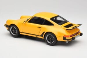 Porsche 911 930 Turbo 3.0 Geltonas Norev 1:18 187579 Metalas - nuotrauka 7 iš 8