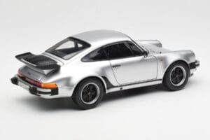 Porsche 911 930 Turbo 3.3 Sidabrinis Norev 1:18 187574 Metalas - nuotrauka 3 iš 8