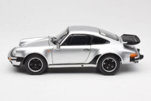 Porsche 911 930 Turbo 3.3 Sidabrinis Norev 1:18 187574 Metalas - nuotrauka 4 iš 8