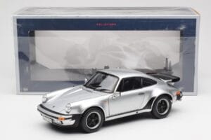 Porsche 911 930 Turbo 3.3 Sidabrinis Norev 1:18 187574 Metalas - nuotrauka 8 iš 8