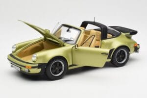 Porsche 911 930 Turbo Targa Žalias Metalinis Norev 1:18 187526 Metalas - nuotrauka 2 iš 10