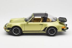 Porsche 911 930 Turbo Targa Žalias Metalinis Norev 1:18 187526 Metalas - nuotrauka 5 iš 10