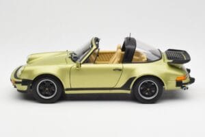 Porsche 911 930 Turbo Targa Žalias Metalinis Norev 1:18 187526 Metalas - nuotrauka 6 iš 10