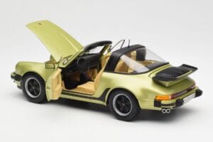 Porsche 911 930 Turbo Targa Žalias Metalinis Norev 1:18 187526 Metalas - nuotrauka 7 iš 10