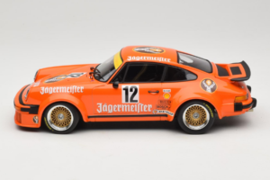 Porsche 911 934 Jagermeister #12 H. Kelleners Winner ADAC Eifelrennen DRM 1976 Minichamps 1:18 155766412 Metalas - nuotrauka 3 iš 6