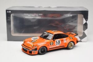 Porsche 911 934 Jagermeister #68 C. Poulain / D. Feitler 24 Hours of Le Mans 1978 Minichamps 1:18 155786468 Metalas - nuotrauka 6 iš 6