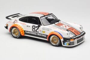 Porsche 911 934 #82 H. Müller / A. Pallavicini Lubrifilm Racing Winners Group 4 24 Hours of Le Mans 1979 Minichamps 1:18 1557 - nuotrauka 2 iš 6