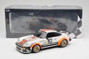 Porsche 911 934 #82 H. Müller / A. Pallavicini Lubrifilm Racing Winners Group 4 24 Hours of Le Mans 1979 Minichamps 1:18 1557 - nuotrauka 6 iš 6