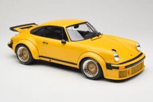 Porsche 911 934 RSR Geltonas 1976 Minichamps 1:12 125766401 Metalas - nuotrauka 4 iš 6